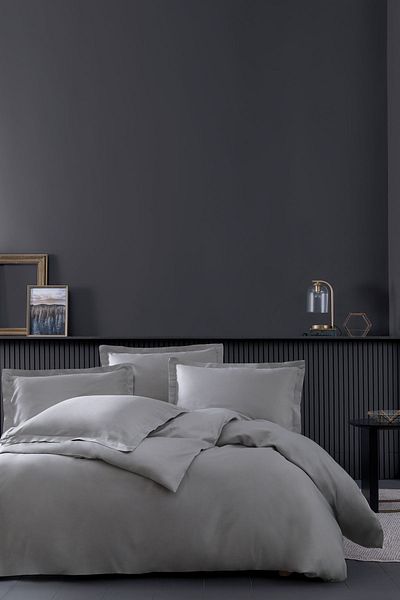 Yataş Set cuvertură de pilota Dora Satin King Size - Gri
