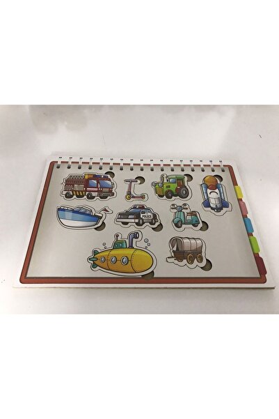 YAHO OYUNCAĞIN DOĞAL HALİ Ahşap Bul-Tak/Puzzle