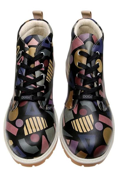 Dogo Ανδρικό Vegan Leather Black Ankle - Είναι καλό να είστε απώλεις σχεδιαστικές μπότες