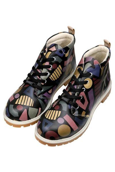 Dogo Ανδρικό Vegan Leather Black Ankle - Είναι καλό να είστε απώλεις σχεδιαστικές μπότες