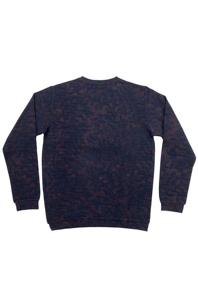 Masimar Jacquard Men's Sweatshirt - Crew Neck