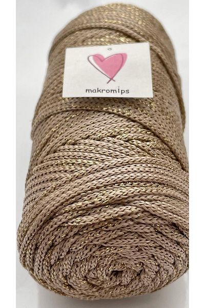 Makromİps Premium Polyester - 100g Φωτεινό Μακραμέ Σχοινί Χόμπι Πλεκτή Τσάντα, 1η Ποιότητα Sula