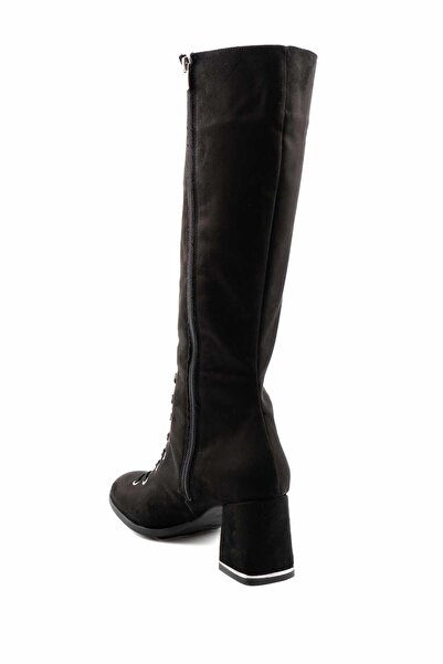 Bambi Black Suede Women's Boots K03688921002