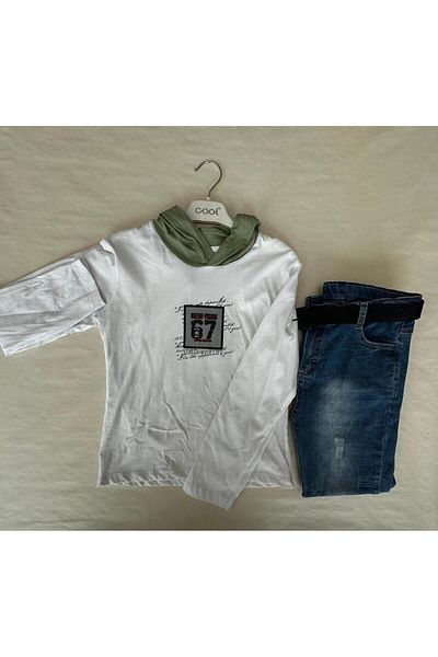 Cool Exclusive Men's Sweatshirt and Jeans Set