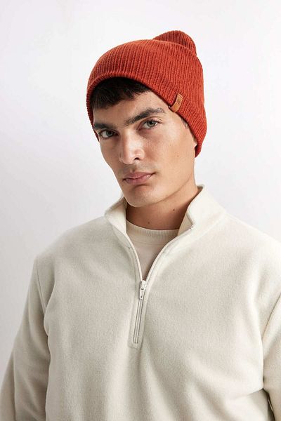 DeFacto Men's Basic Plain Knitwear Beret R6055Az24Wn