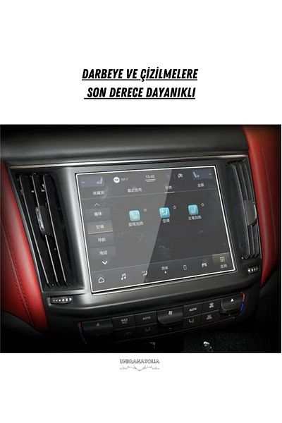 UniqAnatolia Maserati Levante 2017-2020 Navigation and Multimedia Compatible Nano Screen Protector