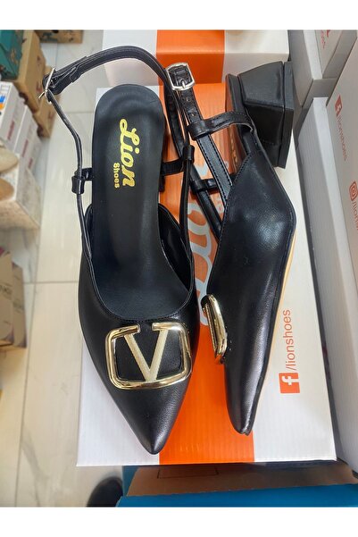 Lion V tokalı topuklu Ayakkabı