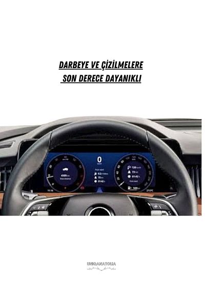 UniqAnatolia Skoda Superb 2024 Digital Display Compatible Nano Screen Protector