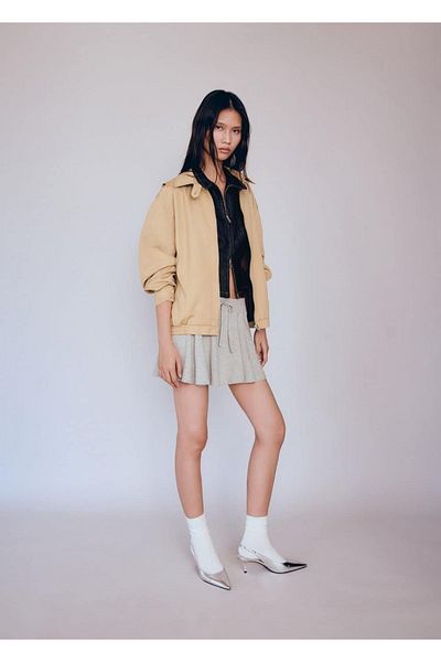 MANGO Woman Oversize Bomber Jacket