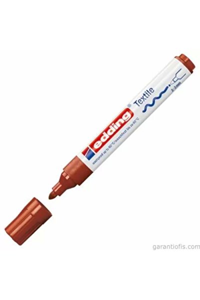 Edding 4500 Kahverengi Kumaş Boyama Kalemi (TİŞÖRT/TEKSTİL MARKER)