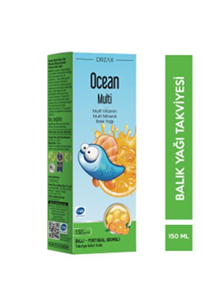 Orzax Ocean Multi Şurup 150 ml