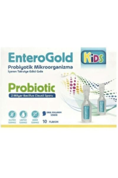 NOVAFACE STD Enterogold Kids Probiotic 10 Flakon ( TEKLİDİR )