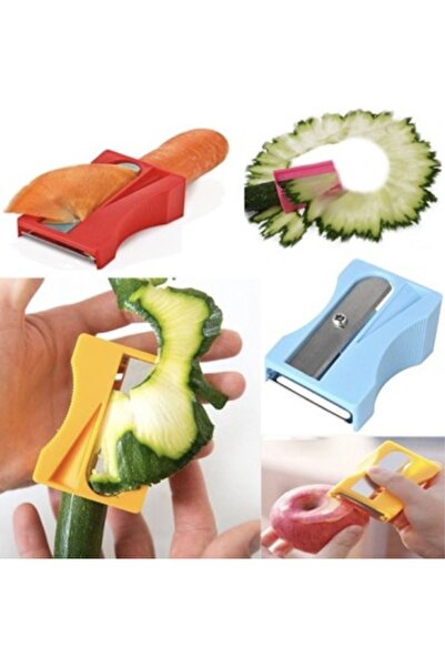 Kenpool Kalemtıraş Havuç Şekilli Meyve Sebze Soyacağı Asorti