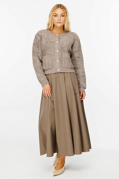 Hooopstore Premium Tedy Textured Mink Cardigan