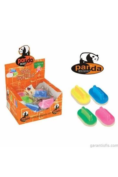 Panda Pan 680 Felted Small Size Wooden Eraser (Plastic)