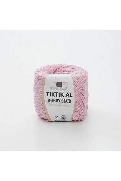 TıkTık AL Pudra %100 Pamuk Punch (panç) Ve Amigurumi Ipi ( 50gr )