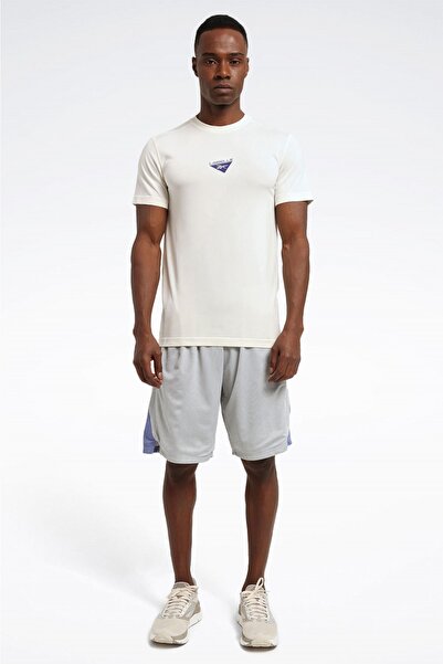 Reebok LM Myoknit Біла чоловіча футболка з коротким рукавом