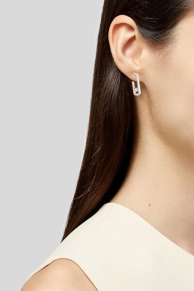 New Obsessions حلق مسمار من الزركون سوليتير ميس أونو