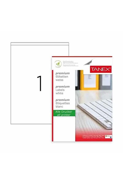Tanex رمز الملصق بالليزر 2294 210 مم × 294.86 مم