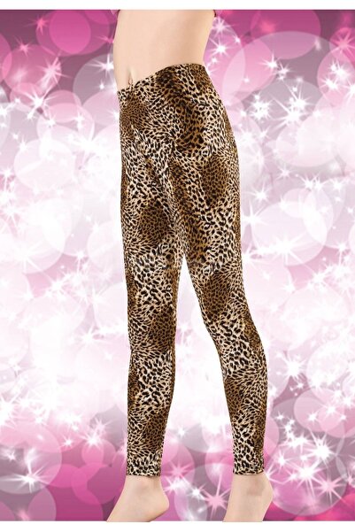 anıt iç giyim Devojčice Sa leopard dezenom legginsa - 92% Pamuk i 8% likra, s...