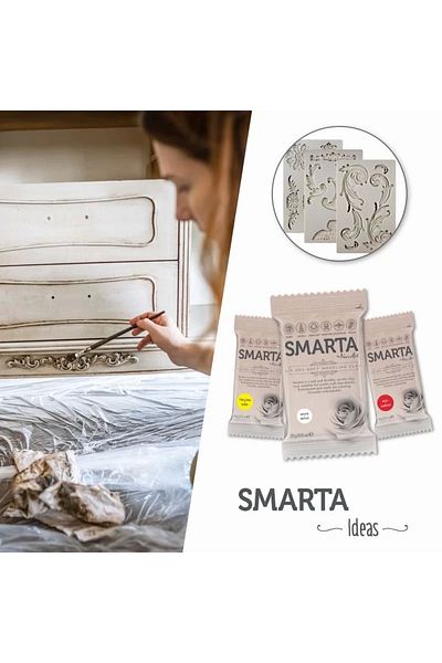 Smarta 23 Pink Air Drying Modeling Dough - 100gr