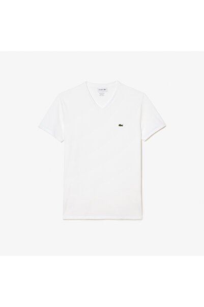Lacoste Ανδρικό T-shirt TH6710 Λευκό