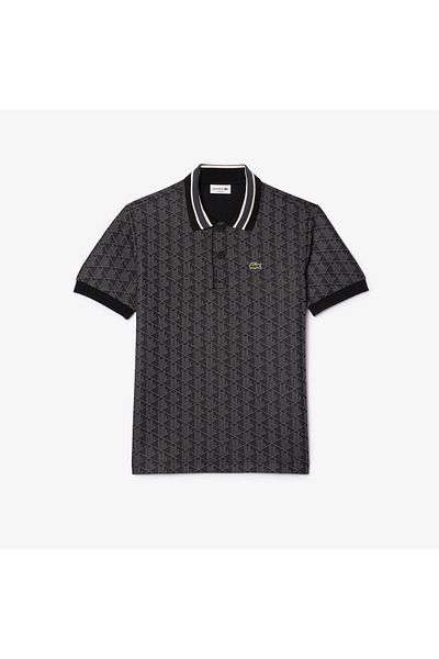 Lacoste تيشيرت رجالي بياقة بولو - قصة مريحة
