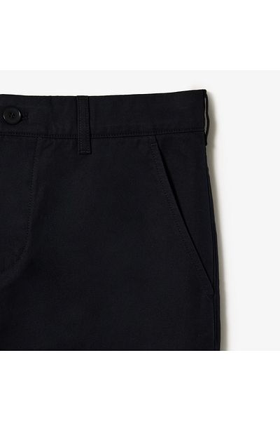 Lacoste Men's Black Chino Pants Hh7202-00-Hde