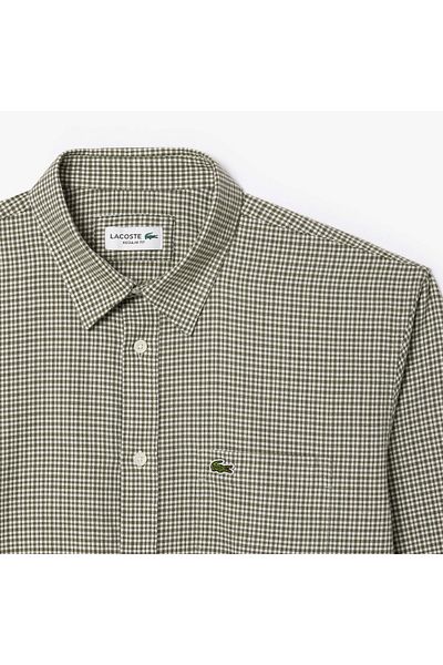 Lacoste قميص رجالي منسوج - تصميم مريح وأنيق
