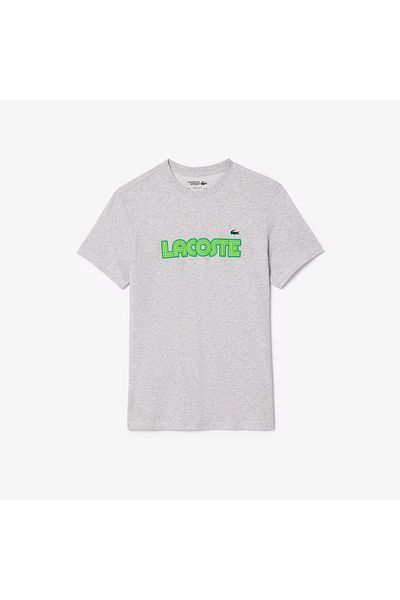 Lacoste تي شيرت رمادي للرجال TH2509-00-IDG