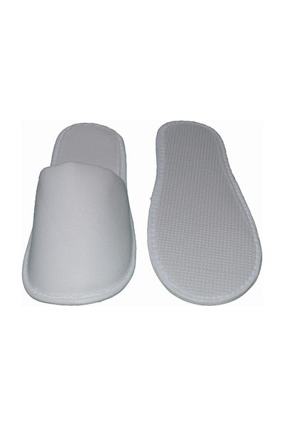 PazarPazartesi 20 Pairs of Hotel Slippers, Towel Slippers Double Layer Polyester Disposable