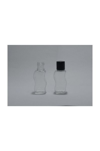 PazarPazartesi 25 Pieces Empty Plastic Bottle, Empty Liquid Shampoo Cream Bottle, Travel Bottle, Sample Bottle 30ml