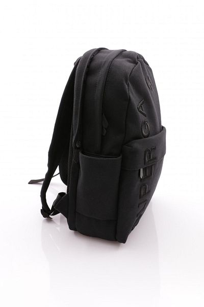 Superga 24242 Model Vertical Black Backpack