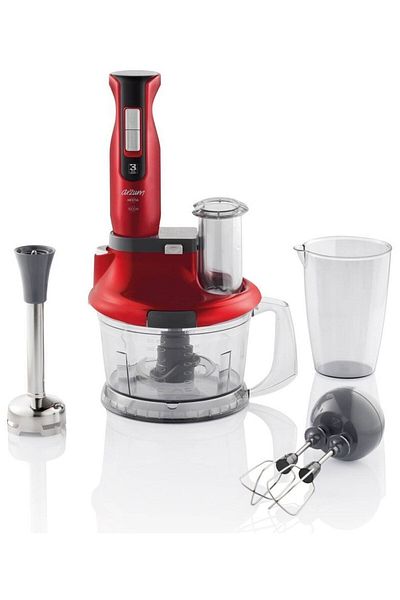 Arzum Hestia Ar1058 1500 Watt Multi Blender Set - Pomegranate Plastic, 1.5 L C/F, Official Distr