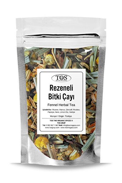 TOS The Organic Spices 40 جرام شاي أعشاب فينيل - الأول شاي أعشاب الشمر عالي ا...