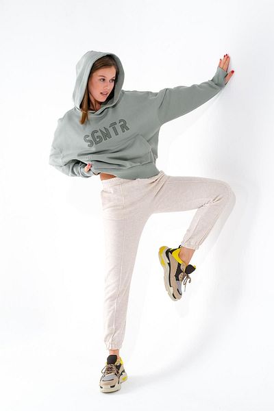 Signature Style 724902 _ Jogger Sweatpants με τσέπες και ελαστικά πόδια