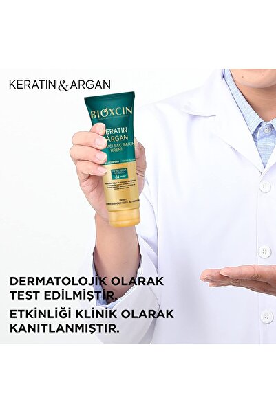 Bioxcin Yıpranmış Ve Hasar Görmüş Saçlar İçin Onarıcı Etkili Keratin Argan Saç Bakım Seti
