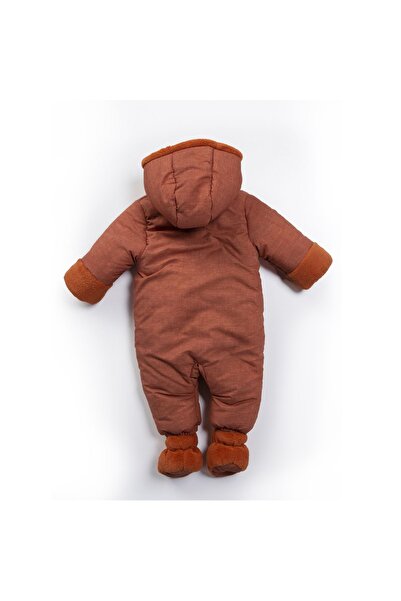 Midimod Ayıcıklı Eldiven Ve Panduflu Içi Polar Kalın Kozmonot Kışlık Astronot