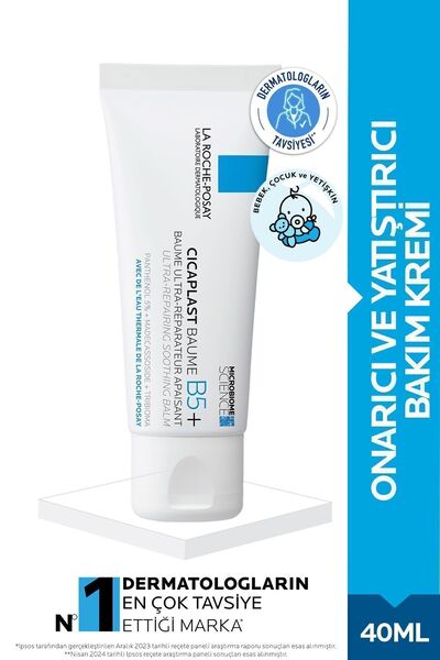 La Roche Posay Cicaplast Baume B5+ Repairing and Soothing Care Cream 40 ml Pa...