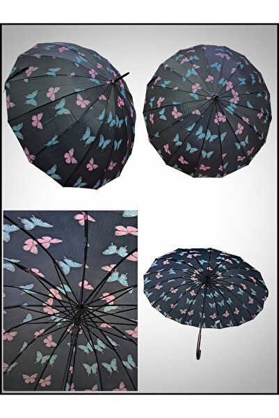 Rubenis Lüx 16 Telli Baston Otomatik Şemsiye