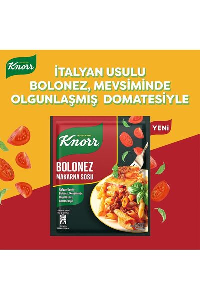 Knorr Bolonez Makarna Sosu 45g x3 + 4 Peynirli Makarna Sosu 50g x3