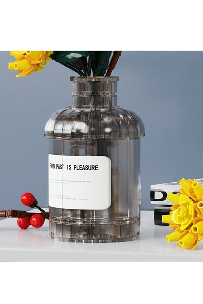Gokidy Block Flower - Flower Branches with Bottle Vase