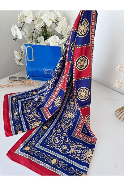 Oxygen Scarfs Red Cotton Soft Shawl