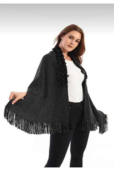 eslem butik Winter Fur Shawl