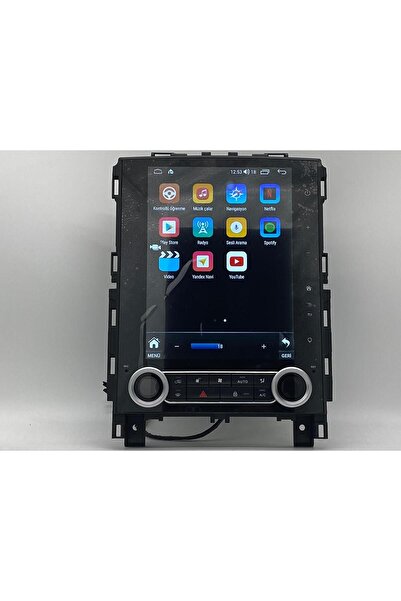 NAWSOON RENAULT MEGANE 4 TESLA ANDROİD MULTİMEDYA OYNATICI -CARPLAY&ANDROİD AUTO- RGB KLİMA PANELİ ÖZEL