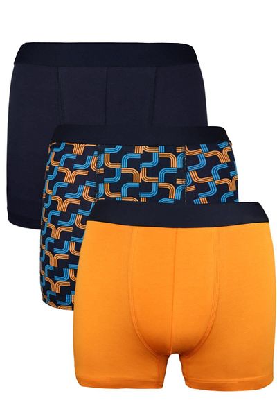 Alaturka Ανδρικό Boxer Mixed Color 3 Pack Σετ -bxr2000