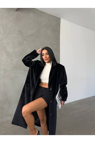 Fiori Palton cu pene thailandeze pentru femei