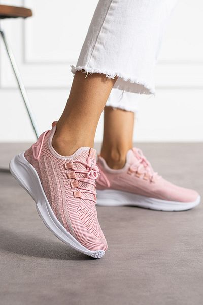 en7 Unisex Pink Knitwear Sports Shoes - Washable and Breathable, Odorless Sneaker 015
