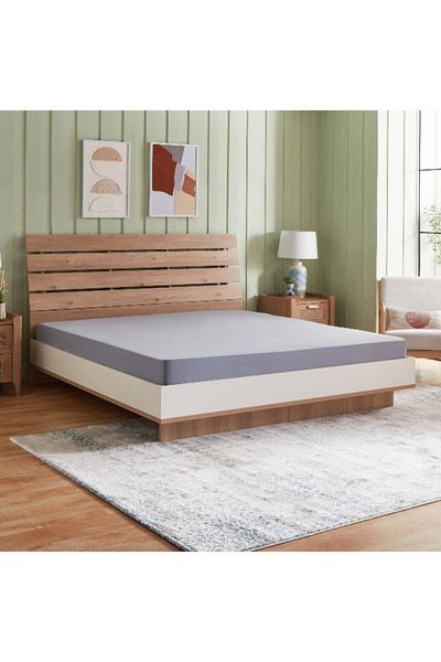 Home Box Ferum Micro Jersey King Fitted Sheet - 180x200+30 cm