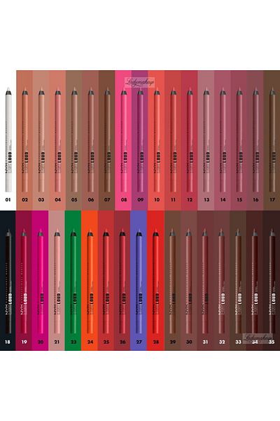 NYX Professional Makeup Line Loud Lip Liner - 20 Potential Suitors